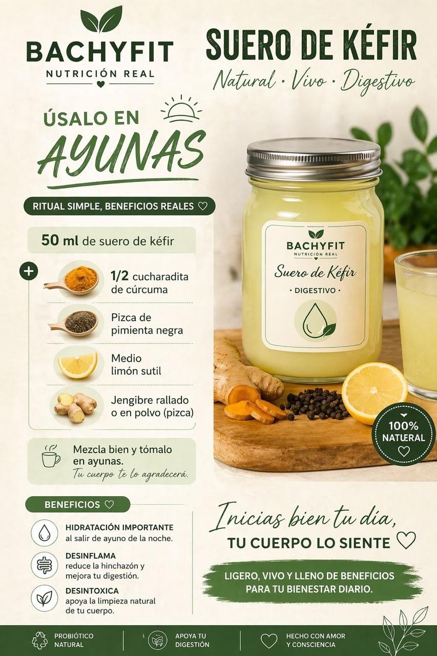 Suero de Kéfir BACHYFIT